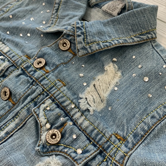 Department of Peace Denim crop Jacket - Picture 8 of 10